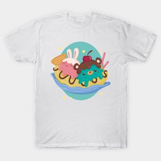 Kawaii Ice Cream T-Shirt